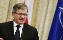 Коморовський заявив, що не вважає перспективу миру в Україні близькою